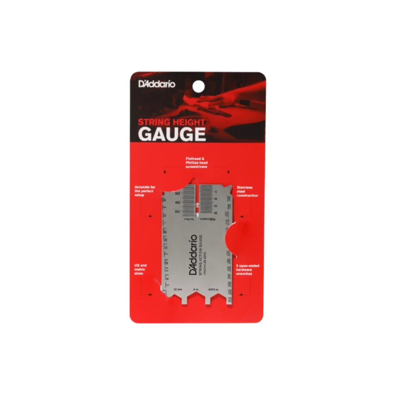 D'Addario String Height Gauge Saitenlage-Messgerät PW-SHG-01