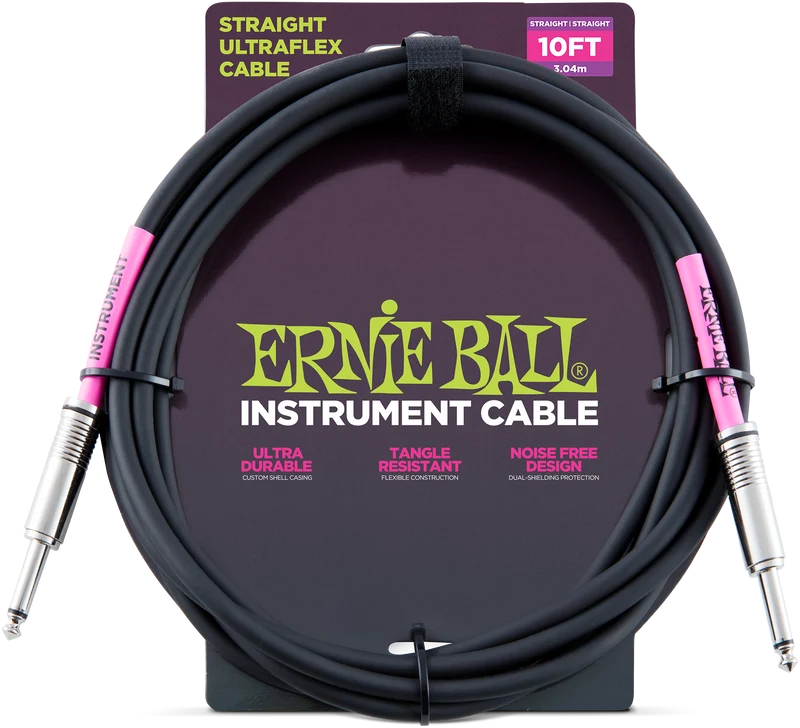 Ernie Ball Instrumentenkabel 3,04m 10FT EB6048