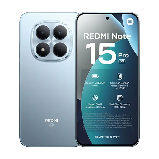 Xiaomi Redmi Note 15 Pro 5G 256GB - glacier blue