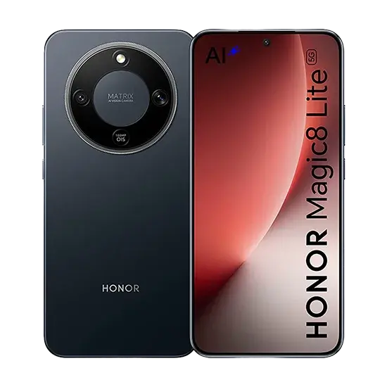 Retourenware Honor Magic8 Lite, 5G, Dual Sim, 8GB RAM, 256GB, Midnight Black - Wie Neu