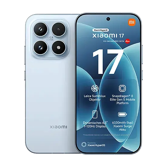 Retourenware Xiaomi 17 5G Dual Sim 12GB RAM 512GB - Blau - Wie Neu