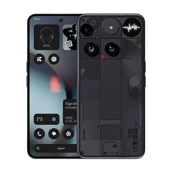 Retourenware Nothing Phone 3, 5G, Dual Sim, 16GB RAM, 512GB, Schwarz - Wie Neu