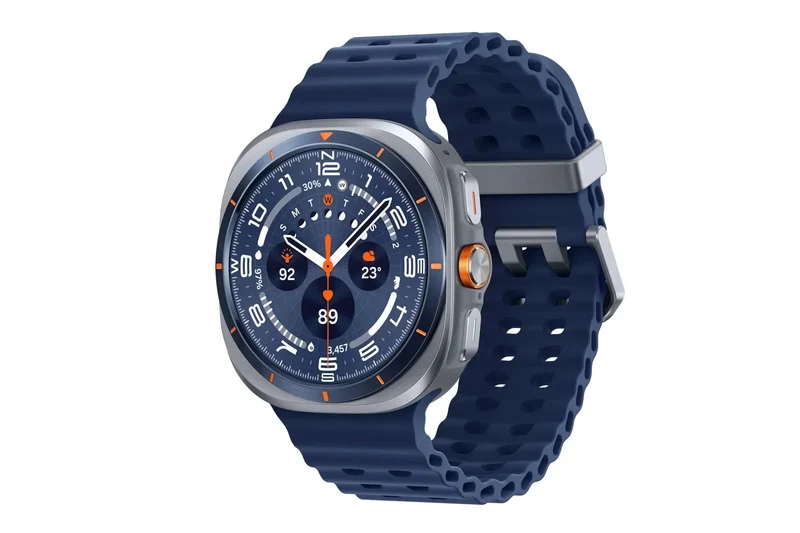 Retourenware Samsung Galaxy Watch Ultra, 47mm LTE Titanium Blue - Wie Neu