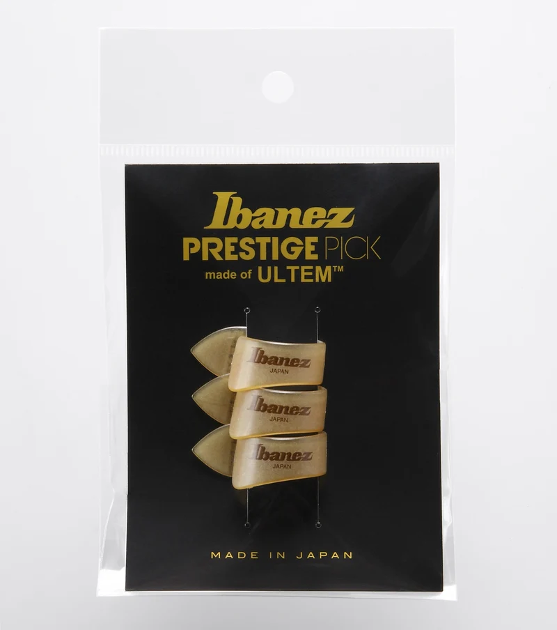 IBANEZ Ultem Daumen Picks Made in Japan - Natural 3er Pack Large PULT1