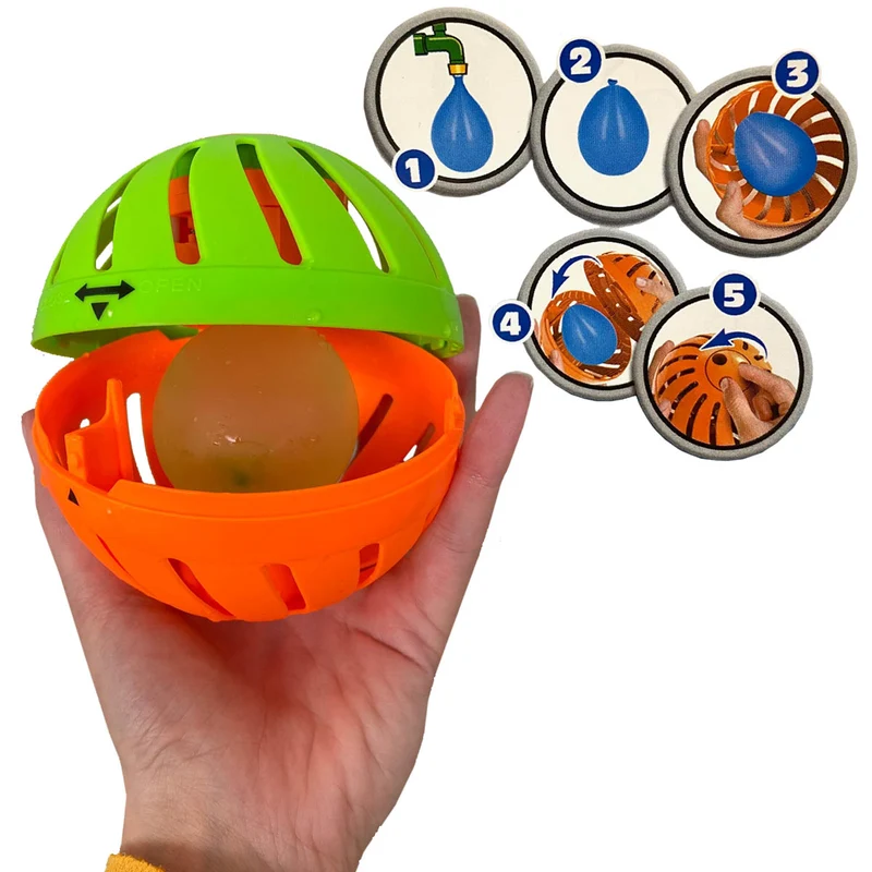 Splash Ball mit 50 Wasserbomben