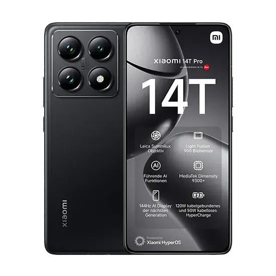Xiaomi 14T Pro 5G Dual Sim 12GB RAM 512GB - Schwarz