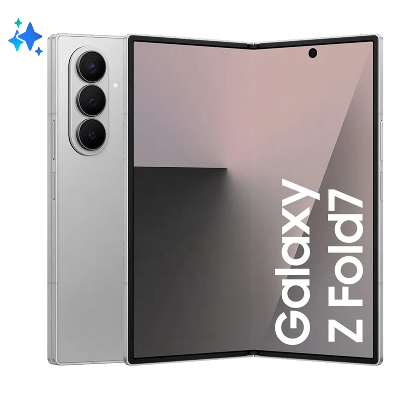 Samsung Galaxy Z Fold7, 20,3 cm (8"), 12 GB, 512 GB, 200 MP, Android 16.0, Silber