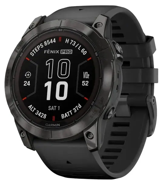 Garmin fenix 7X Pro, 3,56 cm (1.4"), MIP, Touchscreen, 32 GB, GPS