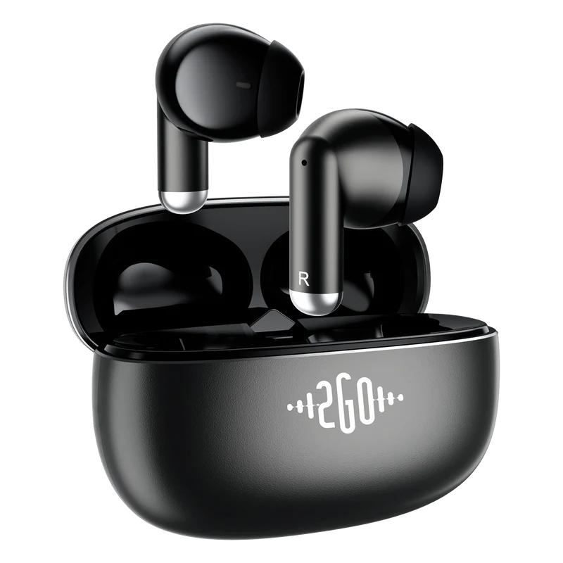 Bluetooth Headset "Alloy" - Vollmetall-Ladecase - Touch-Steuerung - Top Klang - verschiedene Farben