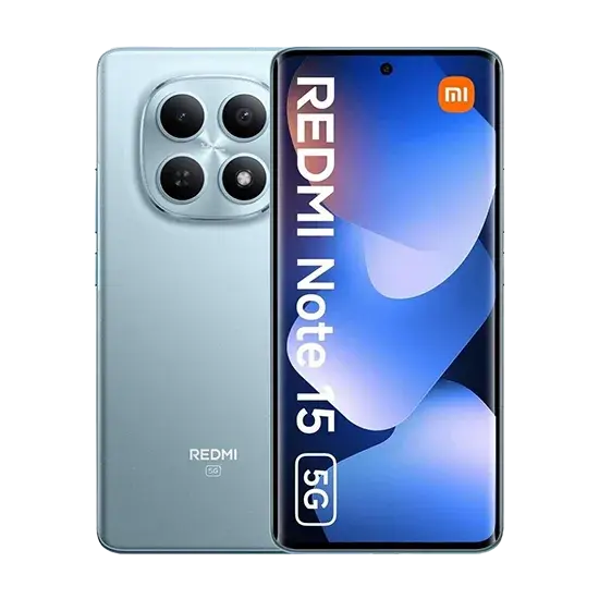 Xiaomi Redmi Note 15 5G Dual Sim 12GB RAM 512GB - Glacier Blue