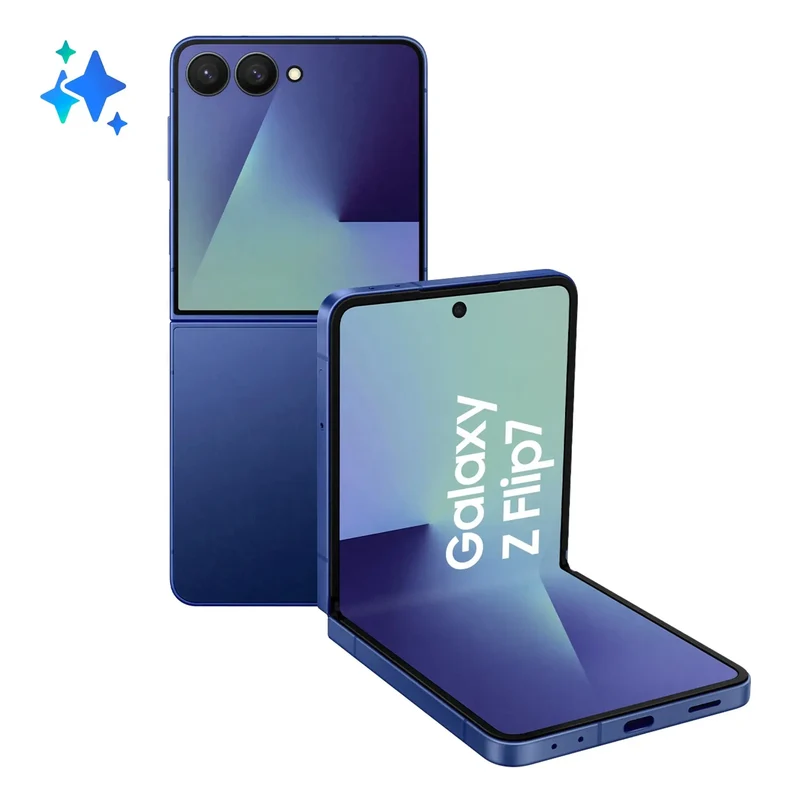 Samsung Galaxy Z Flip7, 12 GB, 512 GB, Blau