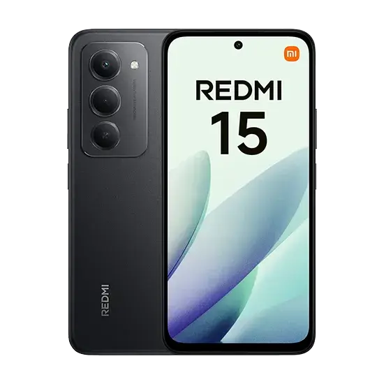 Xiaomi Redmi 15, 5G, Dual Sim, 4GB RAM, 128GB, Midnight Black