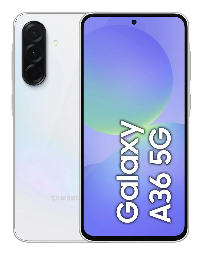 Samsung Galaxy A36 5G, 6 GB, 128 GB, 50 MP, Weiß
