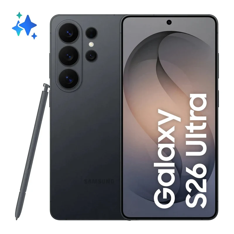 Samsung Galaxy S26 Ultra , 17,5 cm (6.9"), 16 GB, 1 TB, 200 MP, Android 16.0, Schwarz