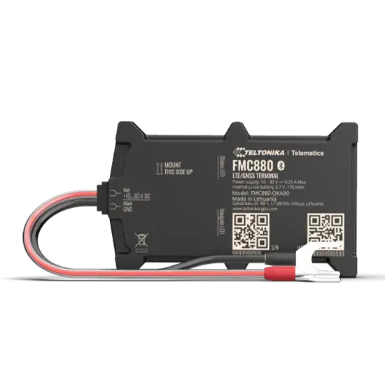 Teltonika FMC880 4G LTE Cat 1 Plug & Play Tracker EMEA LA Quectel - 128 MB - Bluetooth