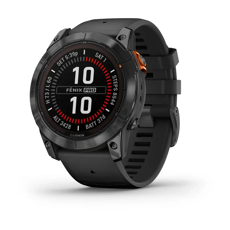 Garmin Fenix 7X Pro Solar GPS 51mm Graphite Band, Slate Grey