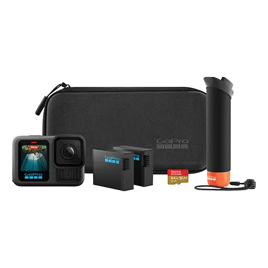 GoPro Hero 13, Accessory Bundle, Schwarz