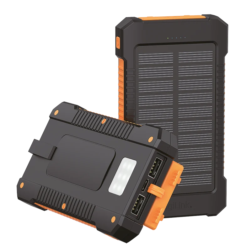 Powerbank Solar 6Ah USB-C & 2xUSB-A