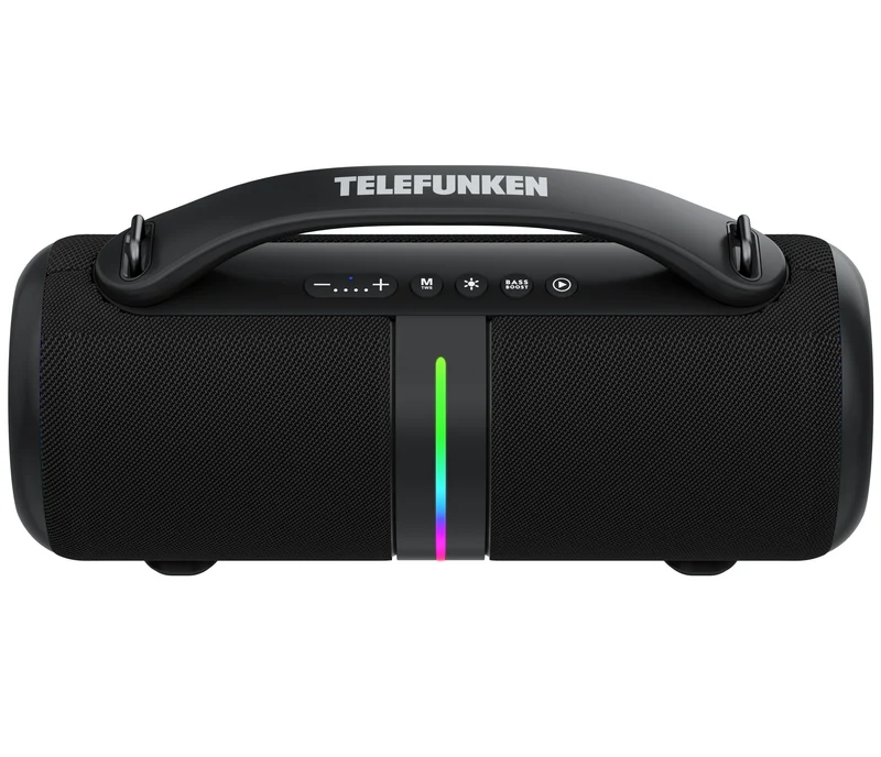 TELEFUNKEN STEREO ONE – Hi-Fi Stereo-Lautsprecher mit 24h Akku & IPX5