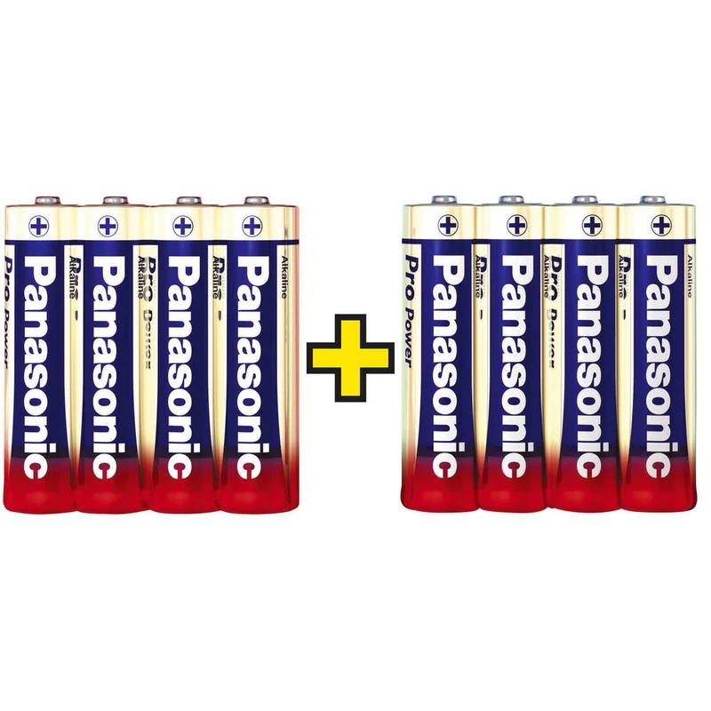 Mignon Panasonic Pro Power 4+4 gratis!