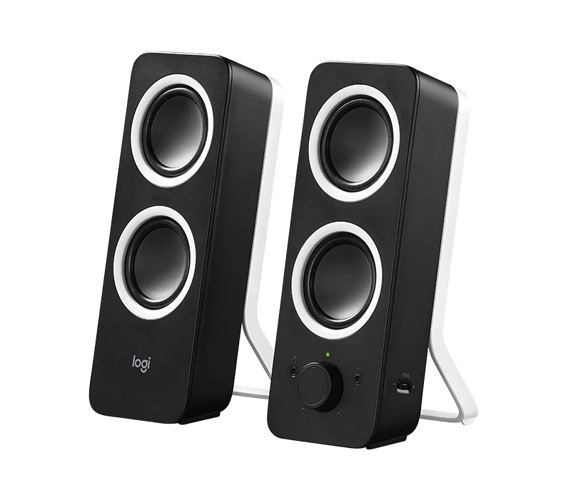 PC-LS 2.0, Logitech Z200 mit Klangregler