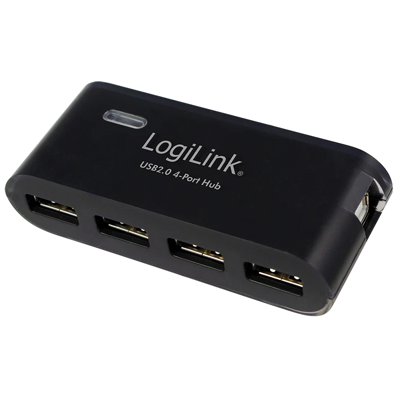 USB-Hub 2.0, 4 Port inkl. Netzteil
