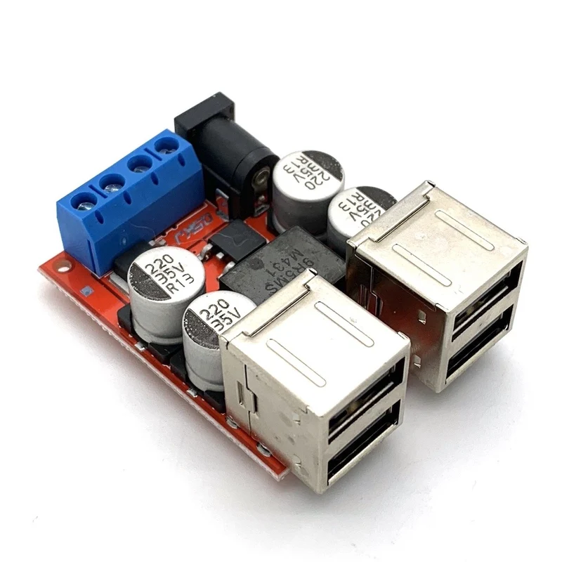 Netzteilmodul 8 -35V -> 5V/8A 4xUSB