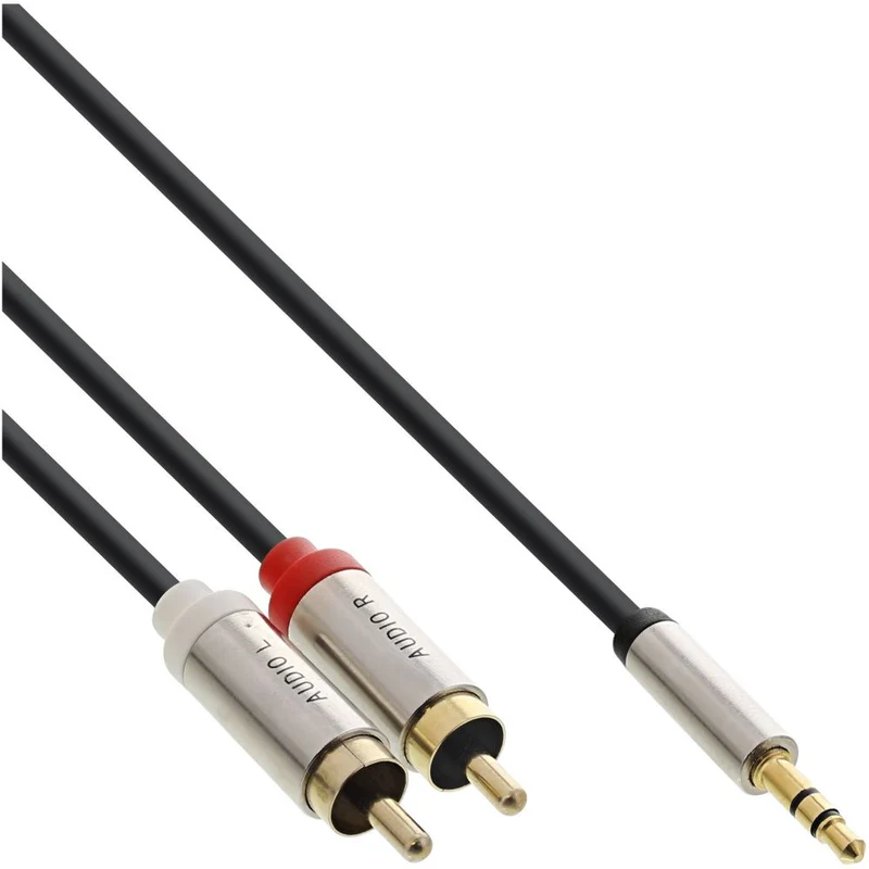 3.5mm Klinke Stereo -> 2XCinch 5M, High