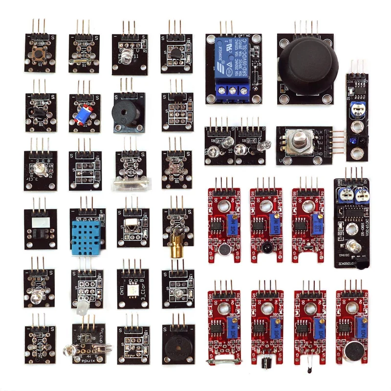 35-teiliges Sensor Kit in Kunststoffbox