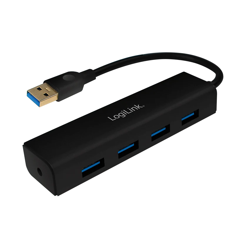 USB 3.0 Hub 4-fach 15cm Kabel