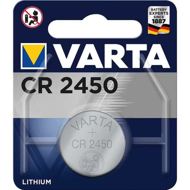 CR2450 3V Varta, 560mAh