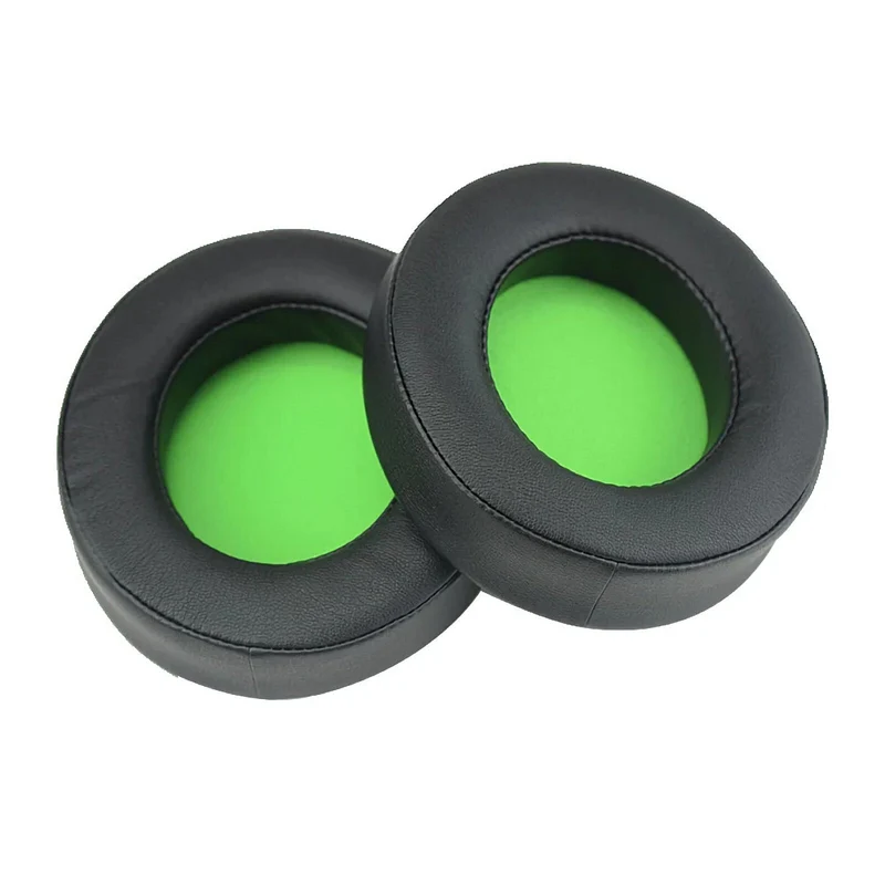 Ohrpolster Ear Pads für Razer Kraken Pro 7.1 V2 Gaming Headset schwarz grün