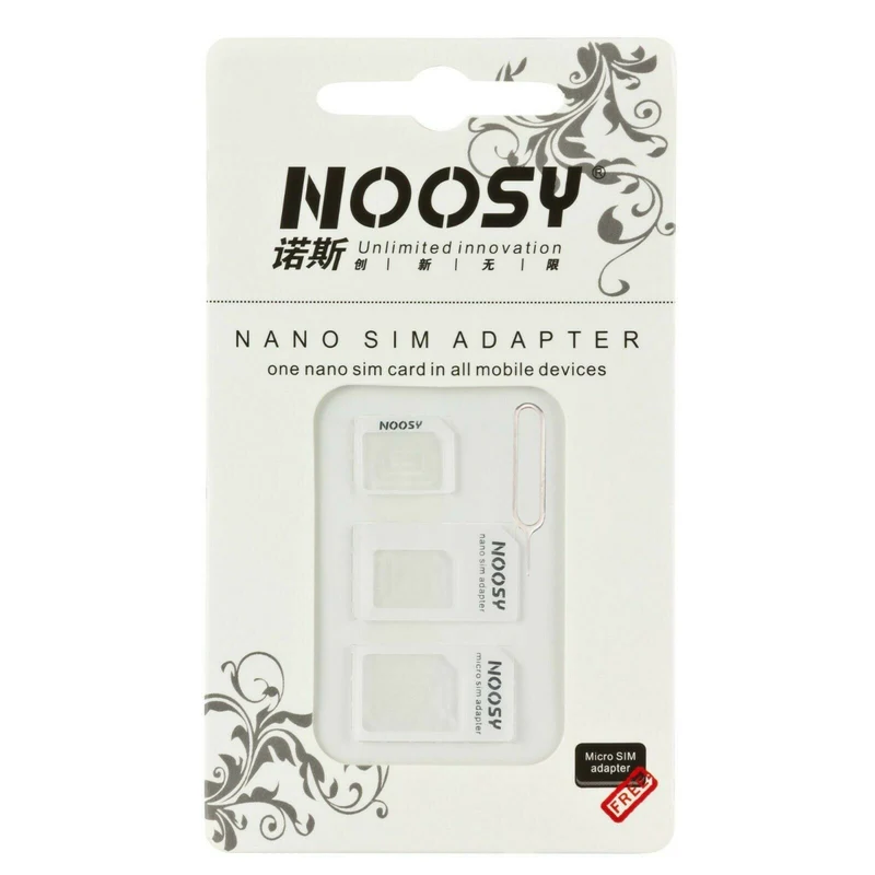 Universal Handy & Tablet Nano Sim Kartenadapter Micro Kartenleser Set 4-teilig