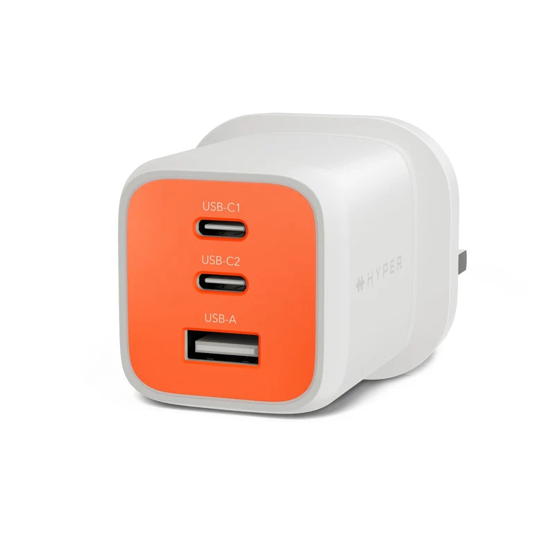 HyperJuice Flex 65-W-GaN-Ladegerät – Orange (Großbritannien)