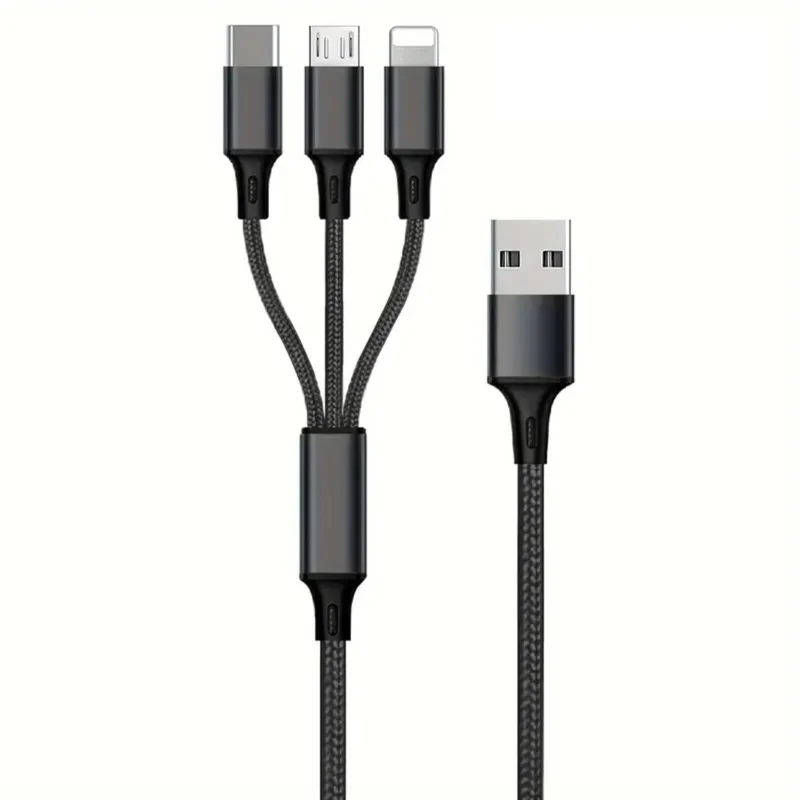 1,2m 4A USB Typ C Kabel Multi Micro Schnell Ladekabel iPhone Samsung Xiaomi LG