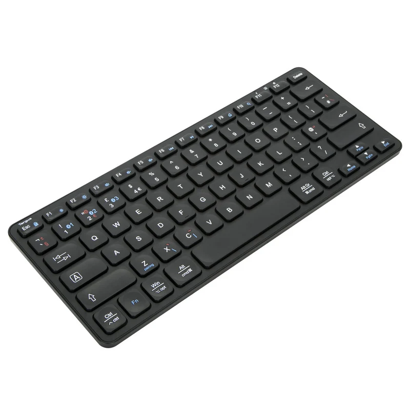 Kompakte antimikrobielle Bluetooth®-Tastatur für mehrere Geräte (UK)