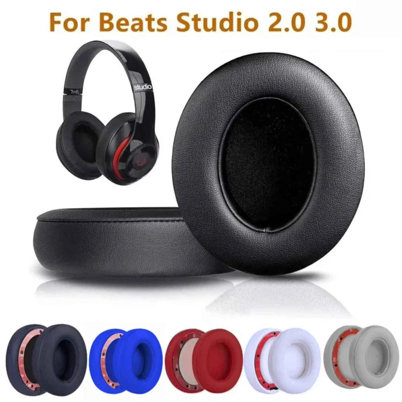Ohrpolster für Beats by Dr. Dre Studio 2 und Studio 3 Wireless Kunstleder
