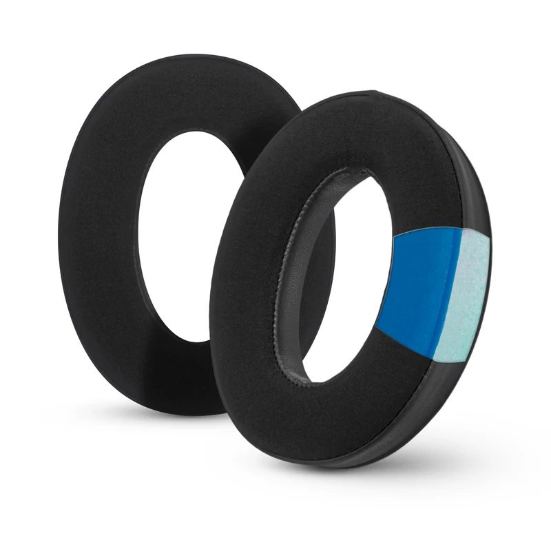 Hybrid-Ohrpolster für Sennheiser HD598 (CS/SE/SR), HD599, HD558, HD518, HD595, HD569, HD579, HD560, HD555, HD515 und HD559 Kopfhörer. Kühlende Gel-Ohrpolster aus dickem Memory-Schaum.