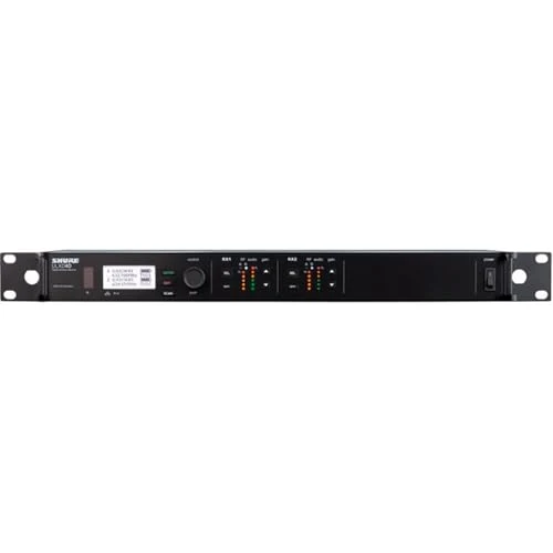 Shure ULXD4D Dual-Channel Digital Wireless Receiver (G57: 470 to 608 MHz)