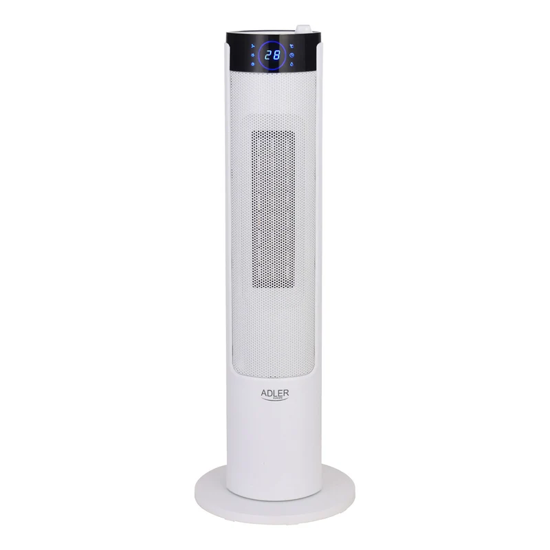 Turmheizkörper Elektroheizkörper mit Luftbefeuchtung und Kühlung Horizontale Oszillation 80° Keramik 2200 W mit Fernbedienung