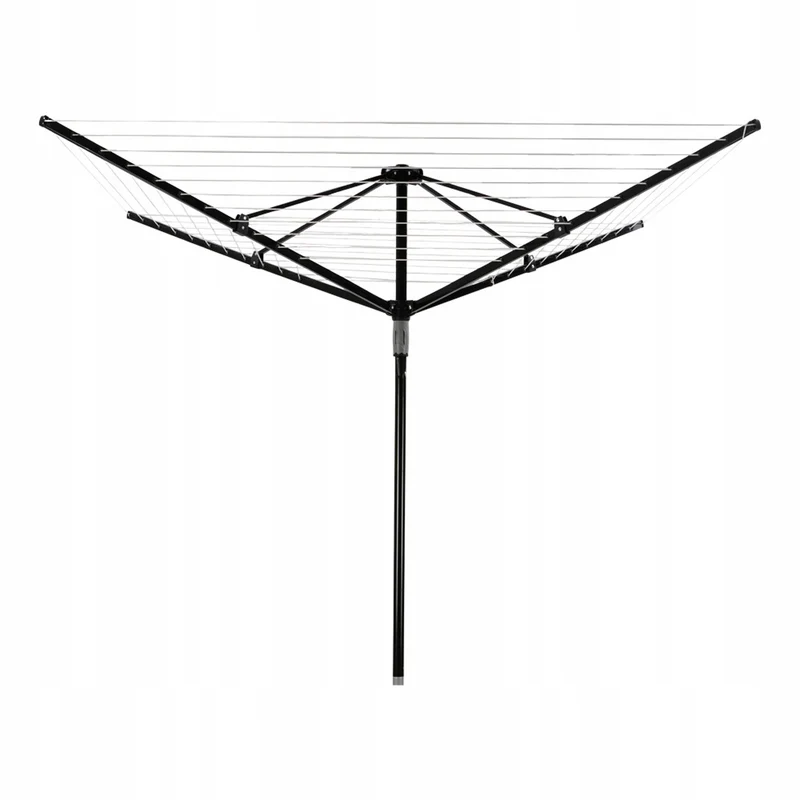 Garten-Wäscheständer, drehbar, 50 m, 4 Arme, Sepio