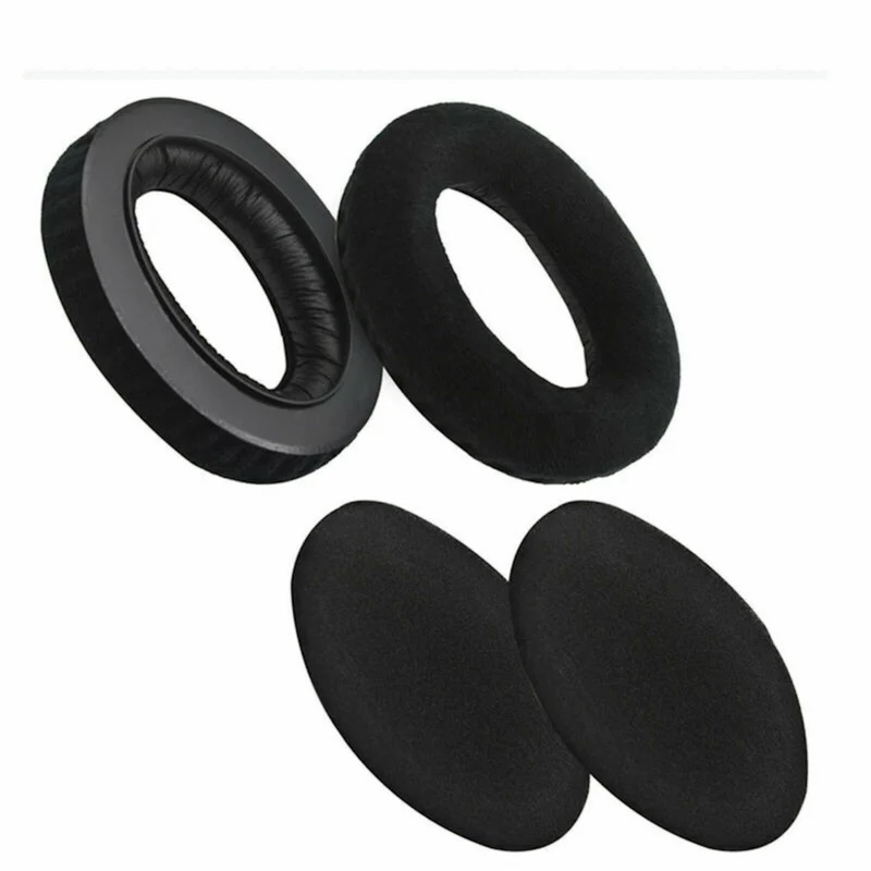 Velour Ohrpolster Kopfband für Sennheiser Kopfhörer HD545, HD580, HD600, HD650, HD660