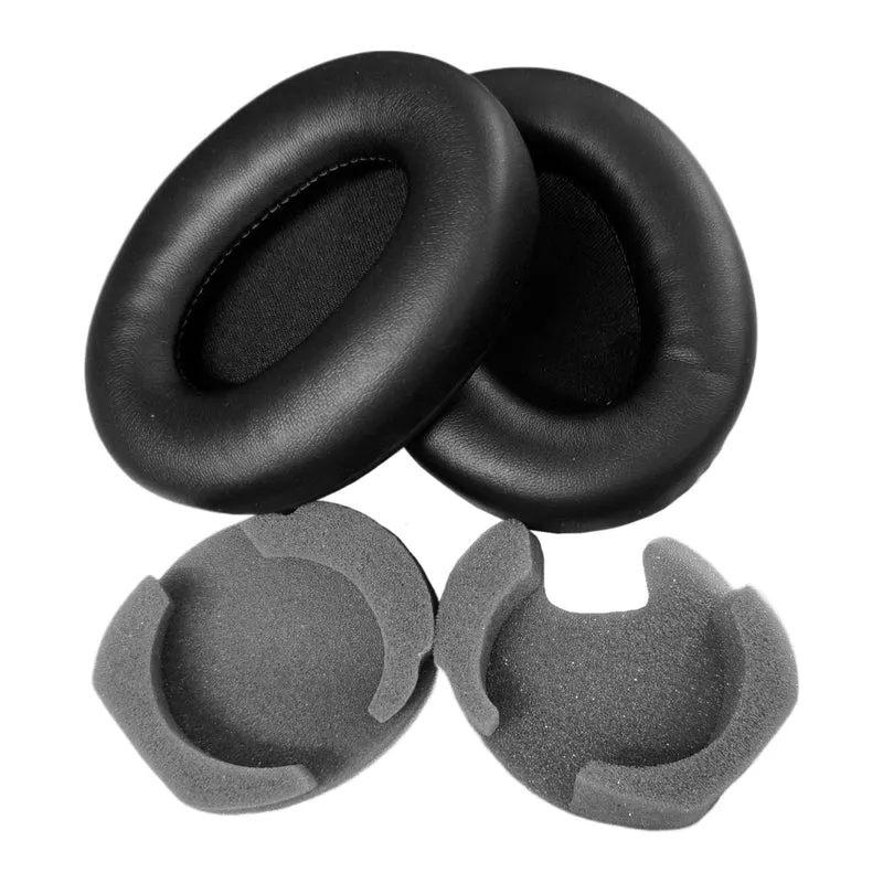 Ersatz Ohrpolster für SONY WH-1000XM4 Schwarz Kopfhörer (WH1000XM4) Headphones
