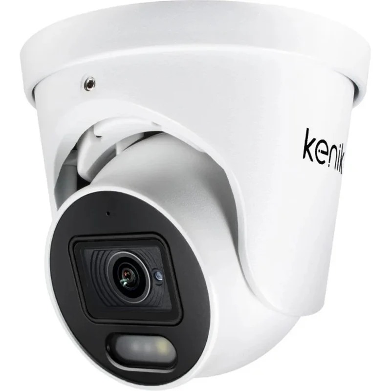 Kenik IP-Kamera, Auflösung 5 MP bei 20 Bildern pro Sekunde, intelligente Bildanalyse, Smart-IR-Strahler, integriertes Mikrofon, Kuppelgehäuse, KG-530DPA-L-G