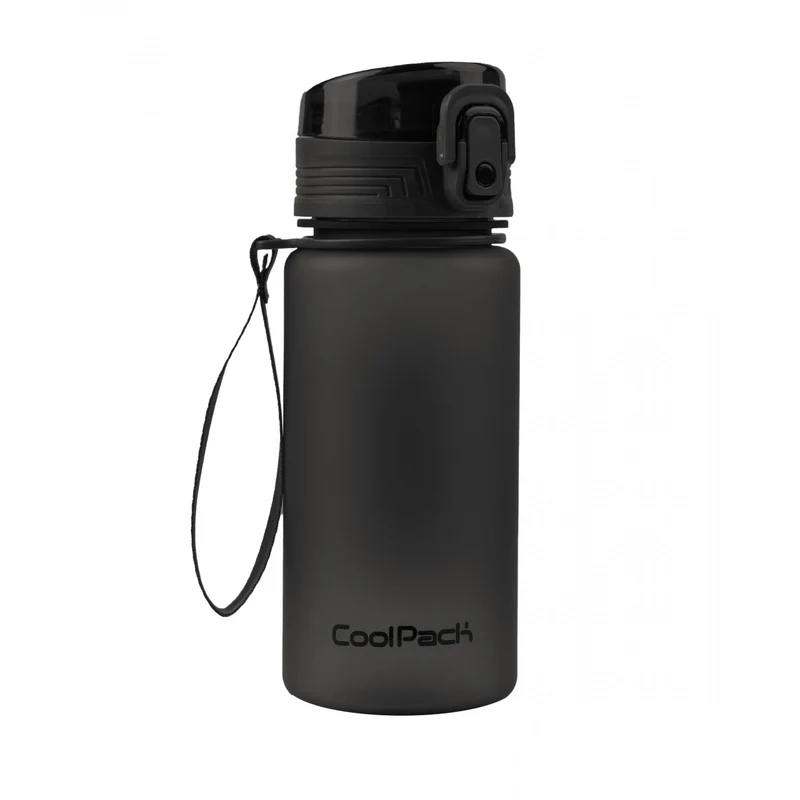 Coolpack Flasche, Wasserflasche, 400ml, schwarz, Brisk mini