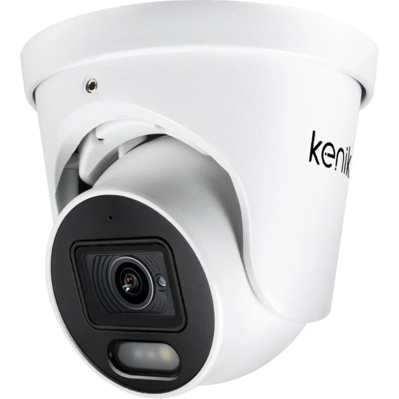 Kenik IP-Kamera, Auflösung 4 MP bei 20 Bildern pro Sekunde, Bewegungserkennung, automatischer IR-Filter, integriertes Mikrofon, Kuppelgehäuse, KG-430DPA-E