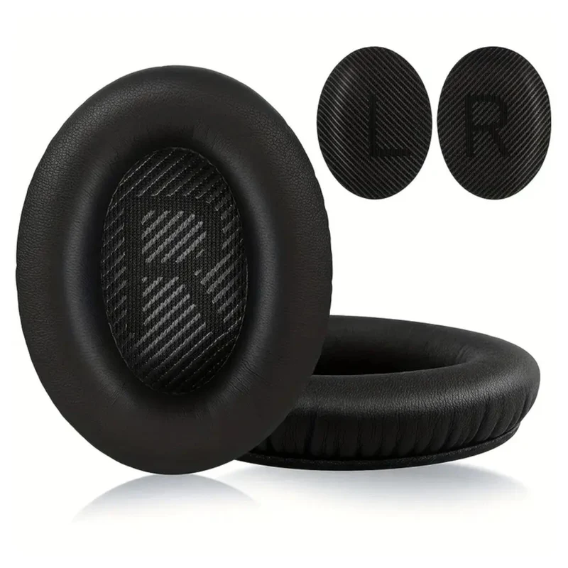 Ohrpolster für Bose QuietComfort QC35 QC15 QC45 QC25 Q35 II Schwarz