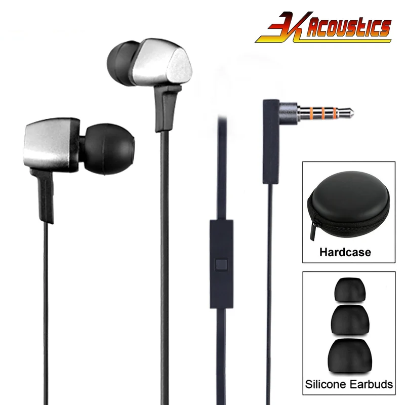 Mega Bass Pro HQ Kopfhörer In-Ear Earphone Triangle Headphone Headset Flachkabel