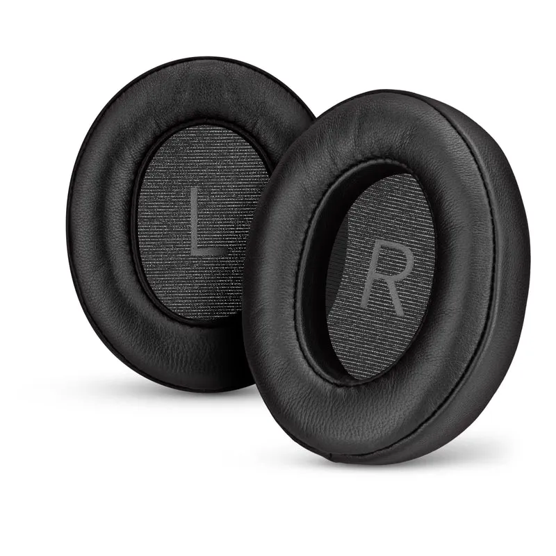 Ersatz-Ohrpolster für Sennheiser Momentum 3 Kopfhörer – Weiches Echtleder + Memory-Schaum für extra Komfort
