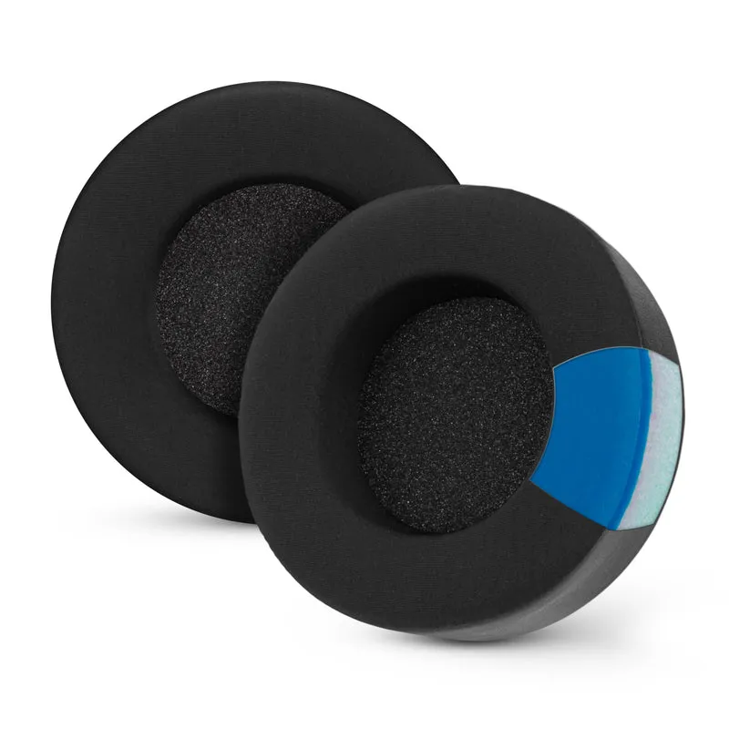 Hybrid-Ersatz-Ohrpolster für das kabelgebundene Corsair Virtuoso PRO Headset, weiches Gel, atmungsaktives Gewebe mit PU-Leder und Memory-Schaum